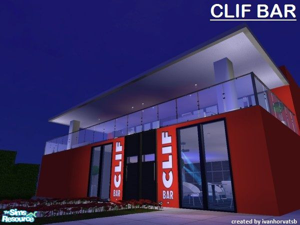 Sims 2 — CLIF BAR by ivanhorvatsb — CLIF BAR (Complete it furnishing and decorating)