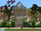 Sims 2 — Cherry Blossom Cafe by tzanet — Originaly this was supposed to have a fairy tale theme, but I kinda got carried