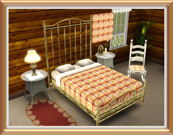 Sims 3 — Kat-quilt 6 by katalina — Granny patchwork quilt.