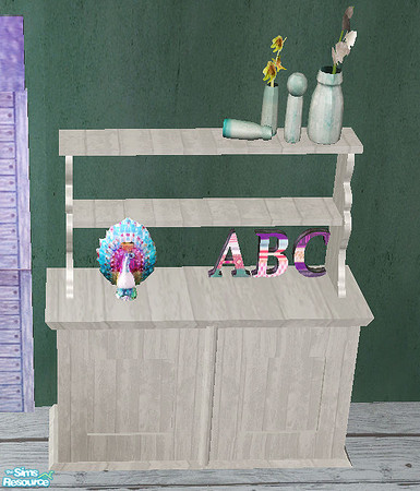 Sims 2 — Angelwings - cabinet surface coffeetable by steffor — 