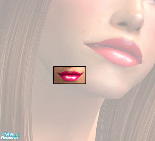Sims 2 — Frozen Wish Lipstick by Cleotopia — A fresh color lipstick