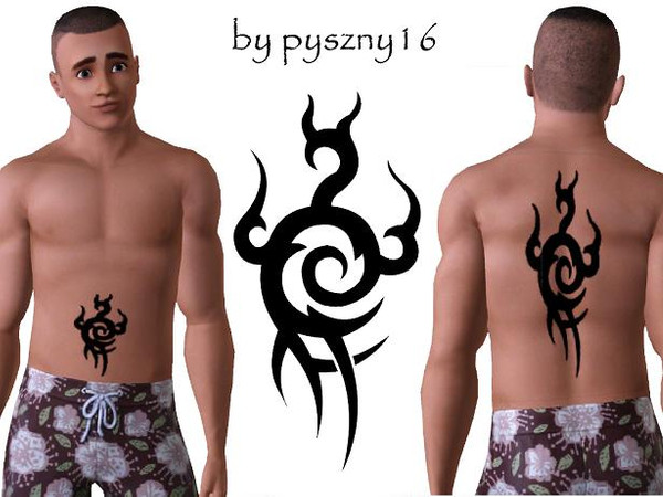Sims 3 — pyszny16_tattoo_parrten_1 by pyszny16 — 