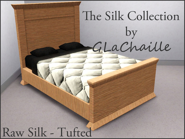Sims 3 — Tufted Silk by GLachaille — A raw silk to add texture to your surroundings.