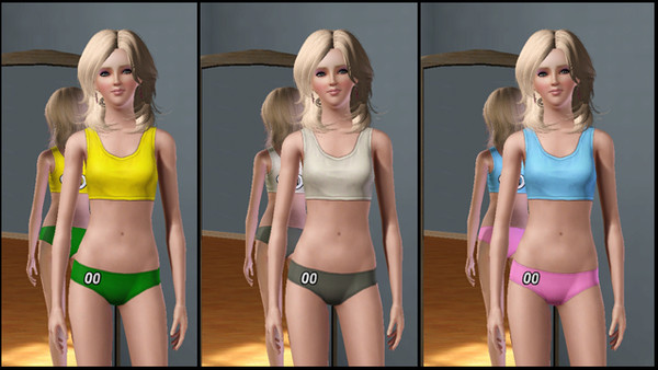 Sims 3 — Elder sporty llamas by mason666 — 2 channels