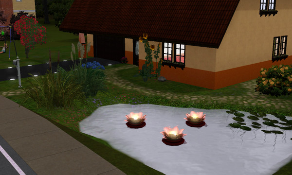 Sims 3 — Tomis House by oldmember_tinsel4u — Luxorious house with a beautiful garden in the back, where you cand take