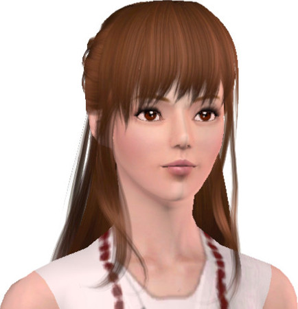 Sims 3 — Asia Misuki by mlafe — A young adult who is have Japanese and Thai (not a celebrity)