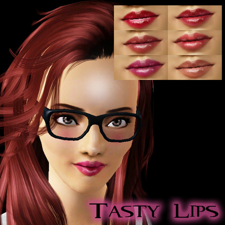 Sims 3 — Tasty Lipgloss by TSR Archive — Please do not re-upload my creations or claim them as your own! Please do not