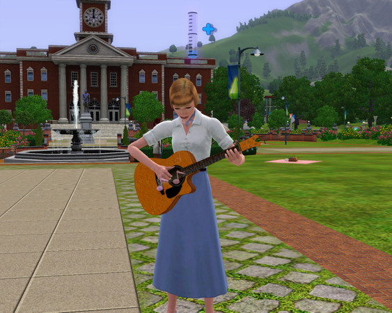 Sims 3 — Maria by Flovv — I tried to make a sim like Maria (Julie Andrews) from The Sound of Music. She is more alike in