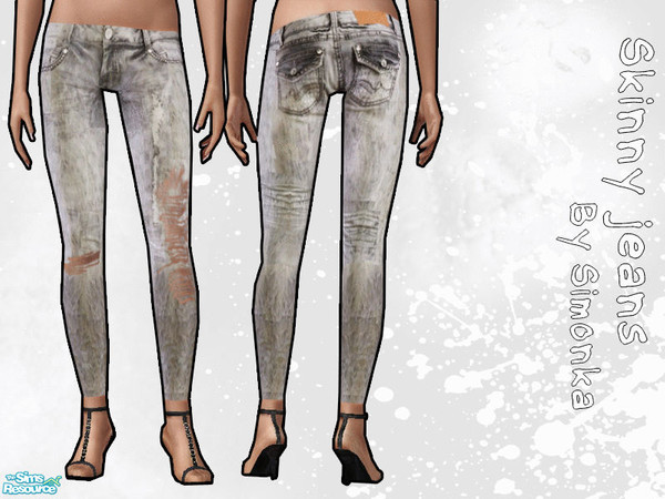 Sims 3 — Skinny Jeans by Simonka — ..