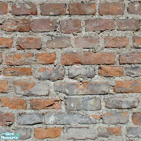 Sims 2 — Bombarded Brick Floor by daman19942 — Daman19942