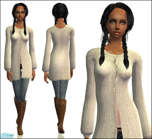 Sims 2 — Breeze  - Grey  by Aleeza — No EP required. Enjoy!