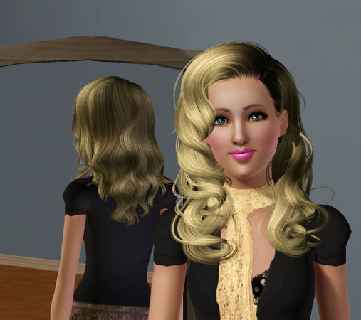 Sims 3 — Jolie St. Claire by xxxmilknhoney — artistic, family oriented, friendly, hopeless romantic, natural cook.