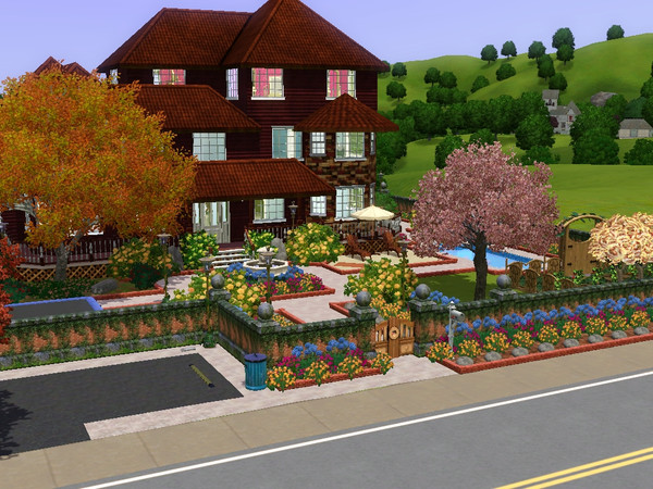 Sims 3 — 99 Ocean drive by Ayafox — two bedrooms, three bathrooms