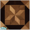 Sims 2 — 3D Cube by Desterada — Wooden floor