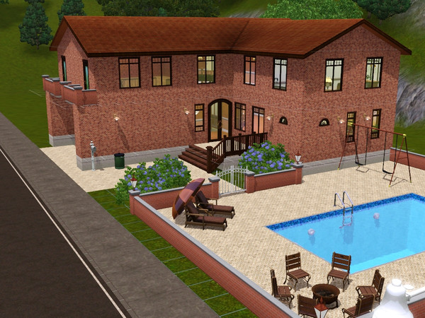 Sims 3 — Backstein by Melonenkaktus — 