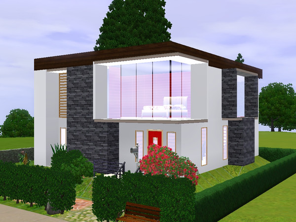 Sims 3 — Tiny Modern Home by mlafe — Tiny Modern Home