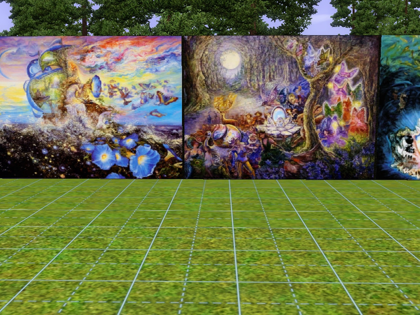 The Sims Resource Josephine Wall Murals pt2