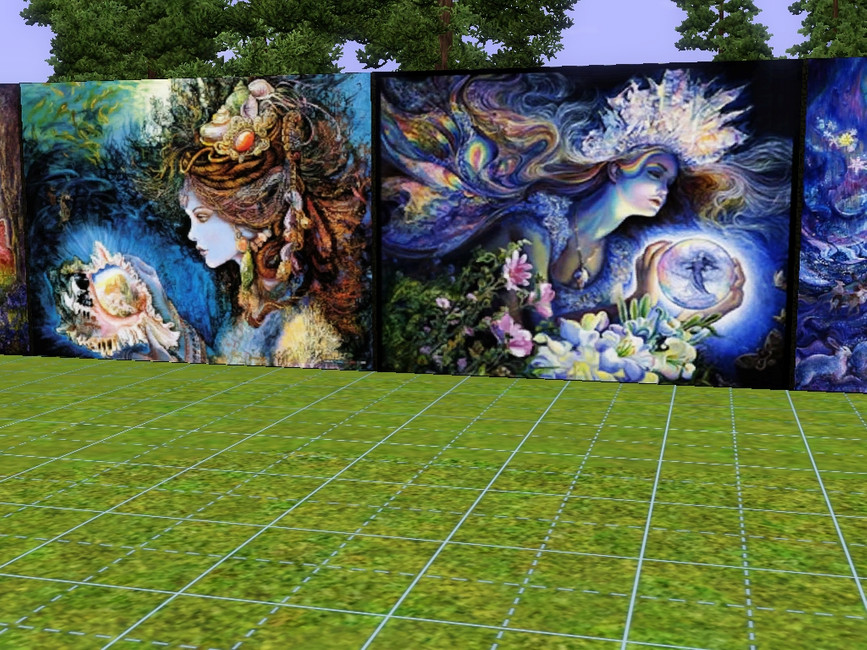 The Sims Resource Josephine Wall Murals pt2