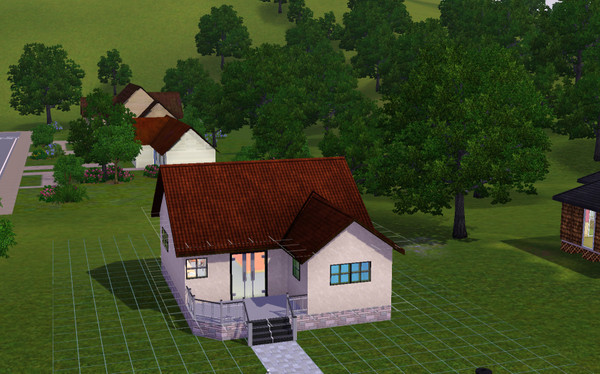 Sims 3 — Contemporary Starter by xxxmilknhoney — 1 Bed/ 1 Bath, see pictures.