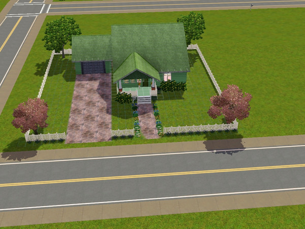 Sims 3 — Haus Barbara by DO5NBR — Nice house for the bit bigger family with 3 bedrooms, 2 bathrooms and a garage.