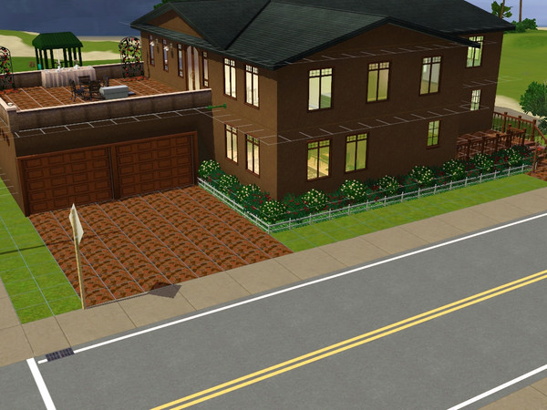 Sims 3 — Casa Bravo by Melonenkaktus — 