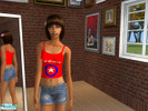Sims 2 — Paramore Shirt by emobrittany — A Paramore shirt for your YA and Adult simmies :D I tried to make it look a bit