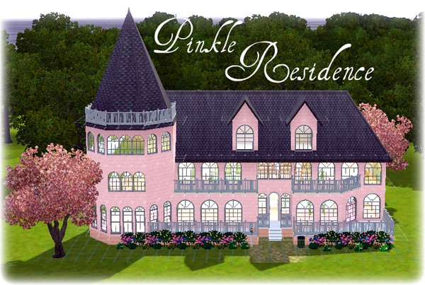 Sims 3 — Pinkle Residence by veronicasim3 — Missy Pinkle's home! ^^ Part of my colorful project! It's fully furnished.