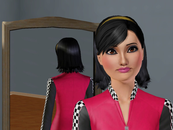 Sims 3 — Girl by huy — If you want your Sims also looked like the picture, you need to download skintone Peggy by Araenna