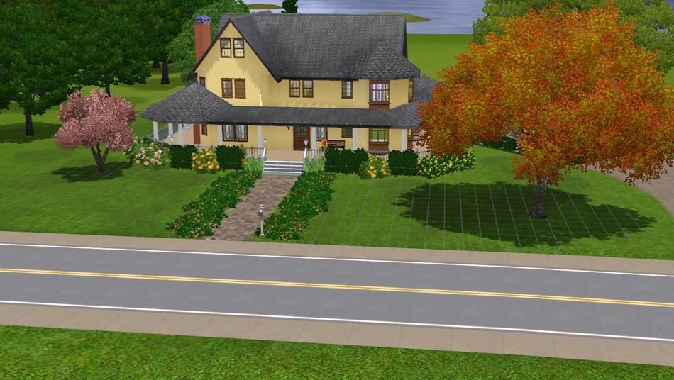 Wraparound Porch, How To Do A Wrap Around Roof Sims 4