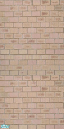 Sims 2 — Brick Pale by katalina — A pale brick color. Enjoy!