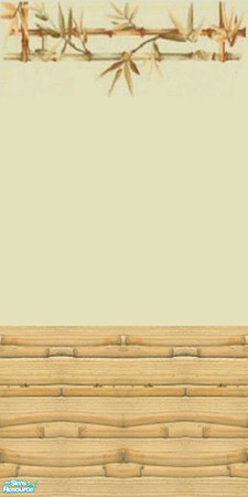 Sims 2 — Bamboo Vine 4 by katalina — A bamboo stenciled wall. Nice for tropical destinations. Enjoy!