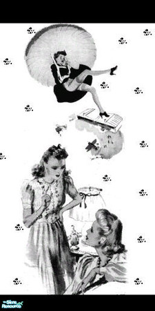 Sims 2 — Turchok B/W Ad by turchok — By Turchok