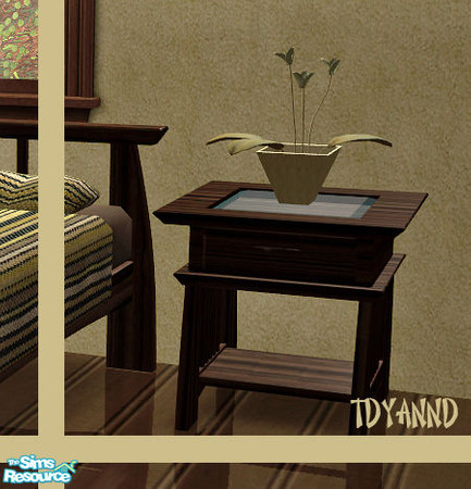 Sims 2 — TC 106 Sendai Recolor - End Table by tdyannd — 