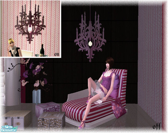 Sims 2 — Promise living room - chandelier by kibanahnah — After the bedroom the living room!new mesh set!