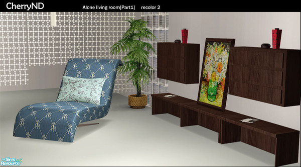 Sims 2 — Alone Living Room set(part1) rocolor 3 by CherryND — Alone Living Room set(part1) rocolor 3