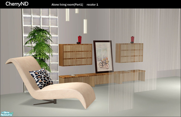 Sims 2 — Alone Living Room set (part1) recolor 1 by CherryND — Alone Living Room set (part1) recolor 1