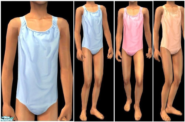 Sims 2 — JPswim6 by juttaponath — Bathing suit for girls. No mesh or expansion pack required.
