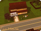 Sims 3 — Tan House by guitarcrazyyx15 — 3 bedrooms, 2 bathrooms, downstairs decorated, upstairs not decorated, no