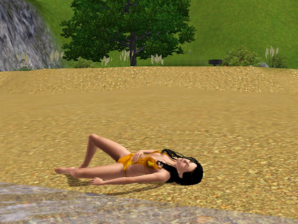 Sims 3 — Kajol by Tyty30 — By Tyty VeryImportantSims Kajol Hair : EA sur le sim, NewSea sur les screenshots in game :