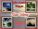 Sims 3 — Beautiful paintings by Xiao Meng by keilorr — A set of four paintings by Xiao Meng. The artists of this
