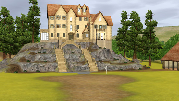 Sims 3 — The Abandoned Nectary by erwinsims — This is a remake of the EA Nectary. I tought it looked a bit to new so I