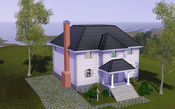 Sims 3 — French Gothic by xxxmilknhoney — 2 BR, 3BTH + Study Loft by xxxmilknhoney@TSR