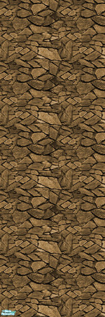 Sims 2 — Brown Stone by cat26 — Please dont re upload on other sites without my permission.