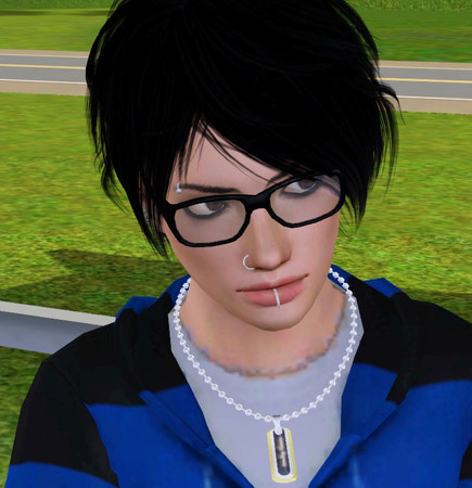 Sims 3 — Miyavi japanese singer by majdarts — Miyavi japanese singer Custom Content skin