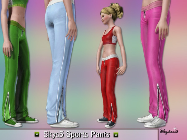 Sims 3 — Skys5_Athletic Pants by skystars5 — 