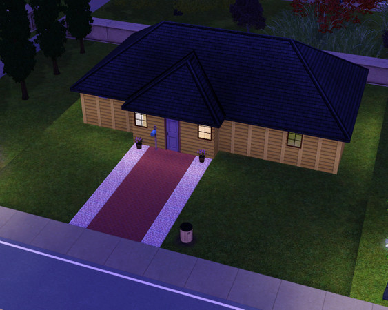 Sims 3 — 1 Starter Street by RandomPlayer — Description from The Sims 3 Exchange: Alias 1 Starter House, this small house