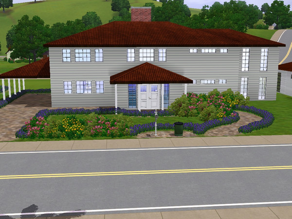 Sims 3 — Villa Lillehaven by ladyshave — Second of 3 villa's A large family home with a large livingroom, diningroom,