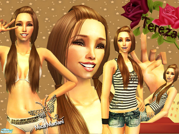 Sims 2 — Tereza by micamariani — A beautiful model for you. Enjoy!