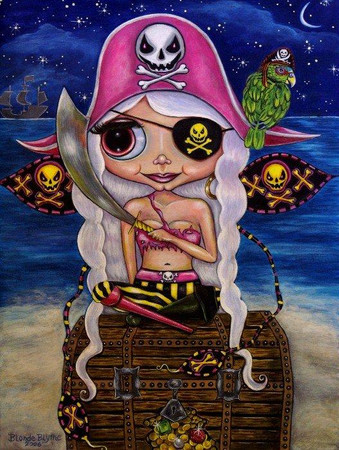 Sims 3 — Para_Pirates 21 by paramiti — Price 50 Artist is of course..Blonde Blythe :)