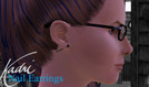 Sims 3 — Nails in your ears! by KadriWright — The things some people stick in their ears... *shakes head in mock